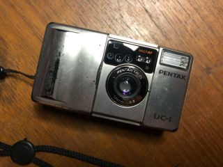 Pentax Uc - 1 / Espio Mini 32mm F3.  5 Lens 35mm Film Camera Film Rare L