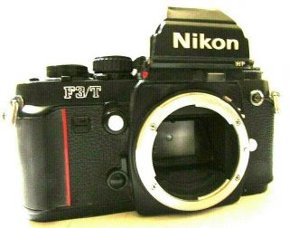 Nikon F3/t Hp Titanium 35mm Slr Film Camera,  Body Black.  " - Rare Nikon "