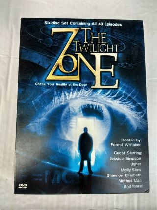 The Twilight Zone (2002) (dvd,  2004,  6 - Disc Set) Rare And Out Of Print