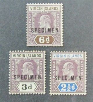Nystamps British Virgin Islands Stamp Specimen Rare