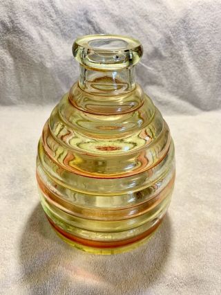 Antique Vintage Colors Glass Fly Bee Wasp Bug Insect Trap Catcher