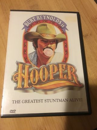 Hooper (dvd,  1998) Burt Reynolds Rare Oop Action Comedy Classic Cinema