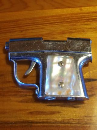 Rare Vintage 1940 ' s - 50 ' s Pistol Gun Lighter Made in Occupied Japan 2