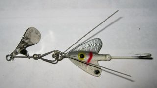 Vintage HAWAIIAN WIGGLER No.  230S 1/4 oz.  FISHING LURE mfg.  by Fred Arbogast NOS 3