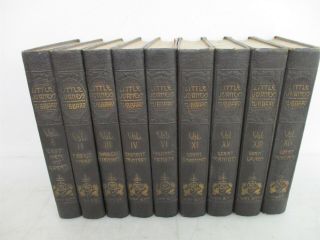 1916 Little Journeys Elbert Hubbard Volumes 1 - 4,  6,  11 - 14 Antique Books