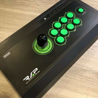 Real Arcade Pro Rap V3 - Se Hori Amazon Black X Green Rare