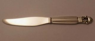 Acorn By Georg Jensen Sterling Silver Baby Knife Solid Sterling 4 1/2 " Denmark