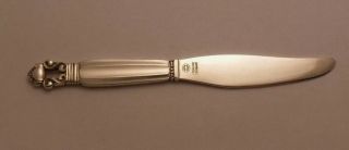Acorn by Georg Jensen Sterling Silver Baby Knife solid Sterling 4 1/2 
