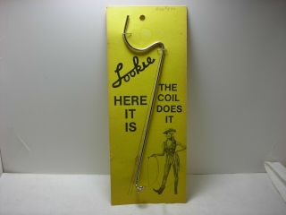 Vintage On Card Lookie Fish Hook Disgorger / Hook Remover / Hook Extractor