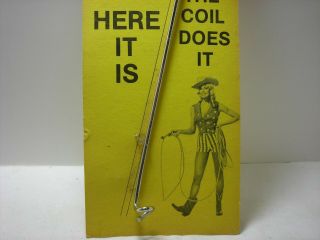 Vintage On Card Lookie Fish Hook Disgorger / Hook Remover / Hook Extractor 3
