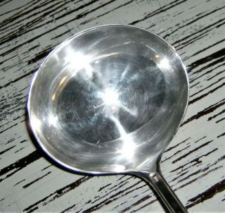 Sheffield silver plated ladle kings pattern vintage italy punch spoon NY USA 3