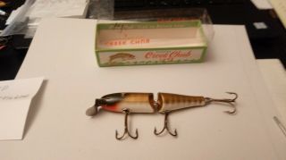 Vintage Creek Chub Jointed Pikie No.  2600w with box 2