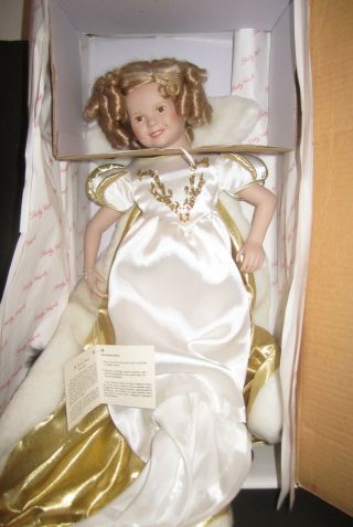 Vintage 1994 Danbury Shirley Temple The Little Princess Porcelain 17 " Doll