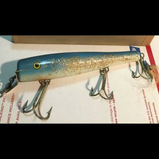 Vintage Capn Bills Streamliner Blue Fish Flash No 7 Bucktail Fishing Lure 2