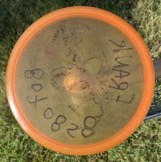Rare Old School Discraft Z Wasp Flat Top Overstable Mid Range Driver 172g