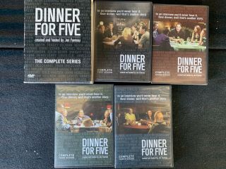 Dinner For Five The Complete Series Dvd Box Set Jon Favreau Rare & Oop