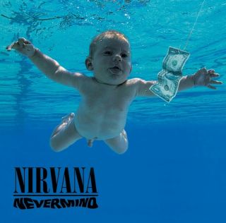 Rare Nirvana Nevermind Promo Only Oversized Poster 40 " X40 " 1991 Dcg Recs