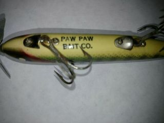 VINTAGE PAW PAW BAIT CO.  FISHING LURE 2