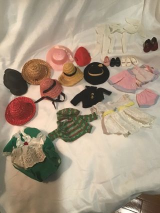 Vintage Vogue Ginny Doll Accessories Hats And Clothes