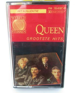 Queen - Grootste Hits - Cassette - 258 15 4107 4 - Very Rare Holland Cassette