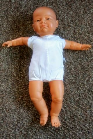 1984 Berjusa Baby Doll Vinyl Limbs And Cloth Body Made In Spain