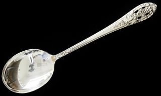 Fine Arts Crown Princess Sterling Silver Round Bowl Soup Spoon 6 5/8 " 05646