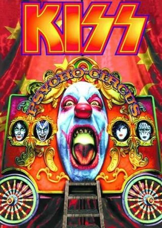 KISS Psycho Circus Gene Simmons Small Tour Coin Nickel Silver RARE 3