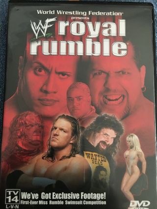 Wwf - Royal Rumble 2000 (dvd,  2000) Wwe Rare Owner