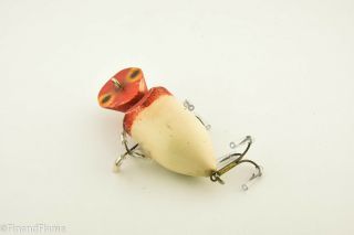 Vintage Scarce Michigan Made Groove Head Antique Fishing Lure 3
