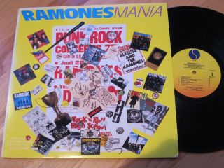 Rare Vintage Vinyl - Ramones Mania - Sire Records 1 - 25709 - Nm