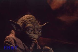 Yoda Empire Strikes Back Rare 4 X 5 Transparency Star Wars