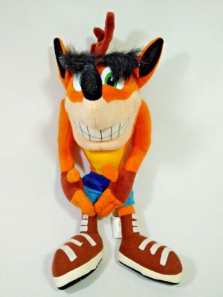 Crash Bandicoot Plush Animal Toy Play By Play Universal Studios Game Doll 14 "