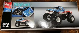 Vintage AMT,  Ertl,  Bigfoot Monster Truck kit.  1/25 scale plastic model.  Rare 2