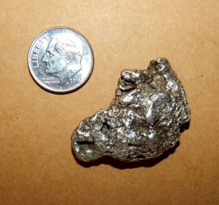 20.  98 Grams Rare Natural Silver Nugget From Colorado Better Than Gold