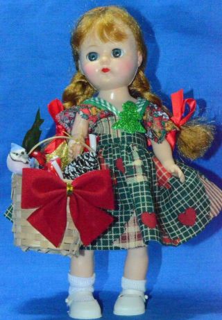 Vintage 8 " Cosmopolitan Ginger Doll Slw Ml " Christmas Ready " (ginny Friend)