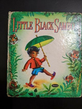 1950 Little Black Sambo Antique Vintage Children 