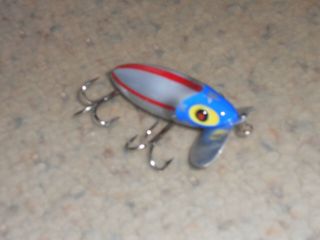 Vintage Fred Arbogast Jitterbug 2.  5 " Fishing Lure - Rare U.  S.  A.  Colors -