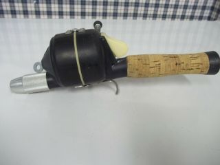 IDEM 26 VINTAGE ZEBCO 99 ROD BUTT AND REEL COMBO VERY RARE 2