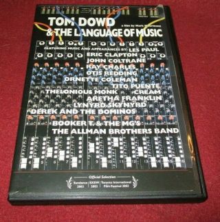 Tom Dowd And The Language Of Music Rare Oop Documentary Dvd Tito Puente