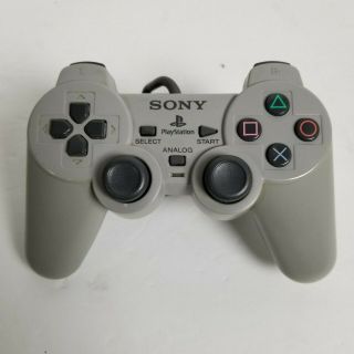 Sony Scph - 1180 Dual Analog Controller Playstation 1 Ps1 - Rare Official Oem