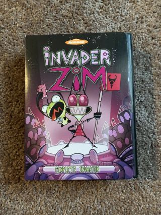 Near Invader Zim The Complete Series Dvd 6 - Disc Set Rare