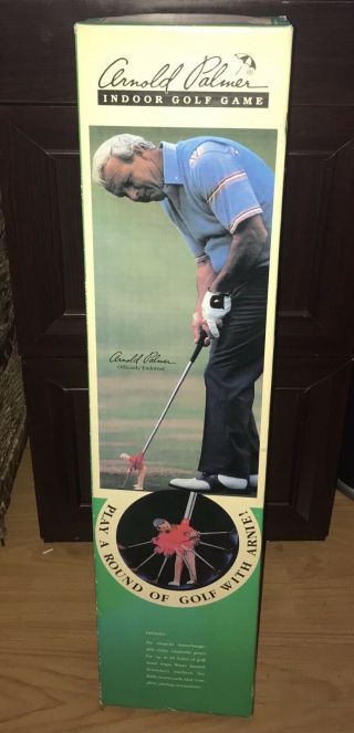 Vintage Rare Find 1999 Arnold Palmer Indoor Golf Game