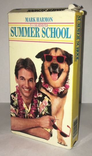 Summer School (vhs,  1987) Mark Harmon Rare