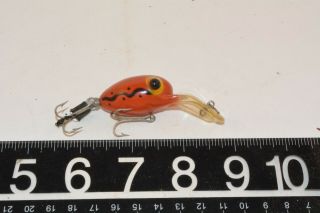 Old Early Fred Arbogast Big Eye Crank Bait Colors Ohio Made 2 C