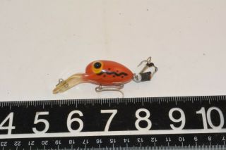 old early fred arbogast big eye crank bait colors ohio made 2 C 2