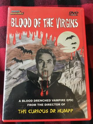 Blood Of The Virgins (dvd,  2004) Mondo Macabro Oop Rare Horror Humpp Dracula