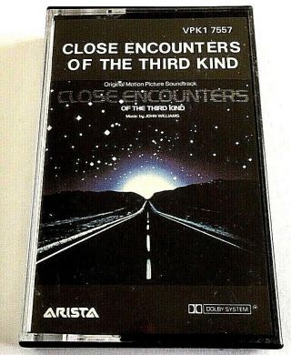 Close Encounters Of The Third Kind - Soundtrack - Rare 1977 Nm Oz Cassette