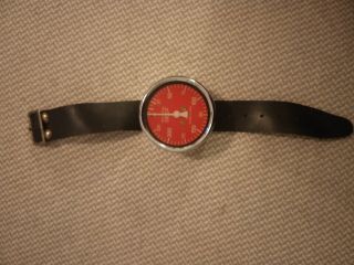 White Stag Wrist Depth Gauge 225 Feet Vintage Made In Italy Diving Scuba Watch