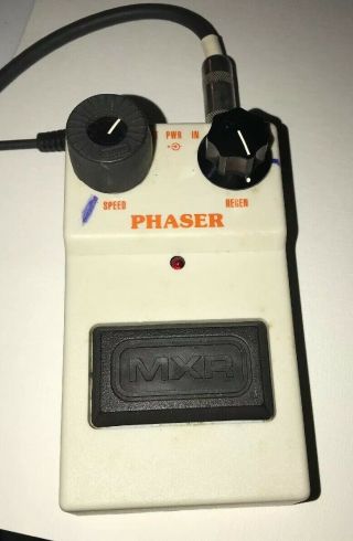 Rare Vintage Mxr M - 161 Phaser Guitar Effect Pedal -,  Great
