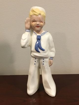 Rare Sailor Boy Florence Ceramics Figurine